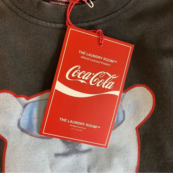 The Laundry Room Polar Bear Coca Cola Jumper Sweatshirt - Picture 7 of 8